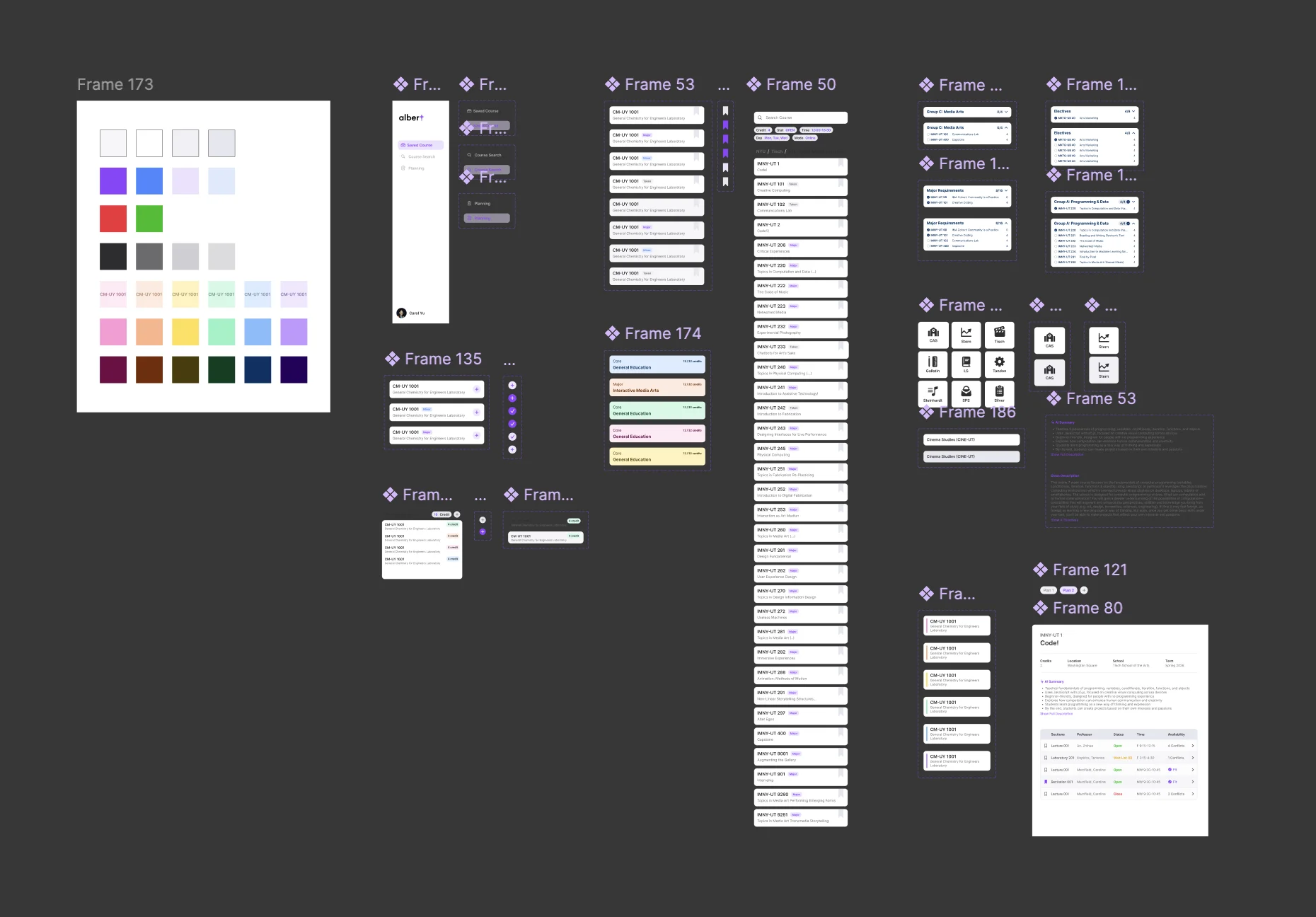 Albert Plus – Figma components and design system